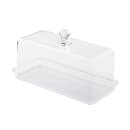 Tablecraft 11887 Cake Cover - 13 1/2" x 6", SAN, Clear thumbnail 4