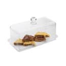 Tablecraft 11887 Cake Cover - 13 1/2" x 6", SAN, Clear thumbnail 5