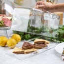 Tablecraft 11887 Cake Cover - 13 1/2" x 6", SAN, Clear thumbnail 7