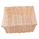 Tablecraft 1188W Handwoven Basket, 14 x 10 x 3", Polypropylene Cord, Natural thumbnail 4