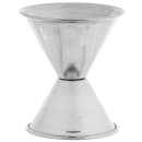 Tablecraft 1205 Double Jigger - 1 & 1 1/2 oz, Stainless thumbnail 3