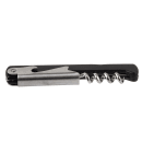 Tablecraft 1226 Waiter's Corkscrew w/ Foil Cutter & Bottle Cap Opener, Black thumbnail 3