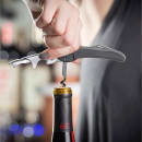 Tablecraft 1226 Waiter's Corkscrew w/ Foil Cutter & Bottle Cap Opener, Black thumbnail 6