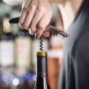 Tablecraft 1226 Waiter's Corkscrew w/ Foil Cutter & Bottle Cap Opener, Black thumbnail 7