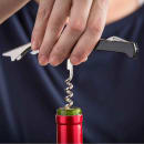 Tablecraft 1226 Waiter's Corkscrew w/ Foil Cutter & Bottle Cap Opener, Black thumbnail 8