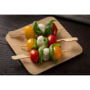 Tablecraft 123456 5" Square Disposable Plate, Bamboo thumbnail 6