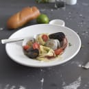 Tablecraft 123460 14 oz Round Melamine Pasta Bowl - White thumbnail 9