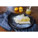 Tablecraft 123515BR 10 3/4" Round Platter - Melamine, Brown thumbnail 5