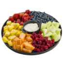 Tablecraft 123517BR 14" Round Platter - Melamine, Brown thumbnail 3