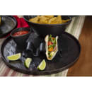 Tablecraft 123517BR 14" Round Platter - Melamine, Brown thumbnail 5