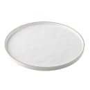 Tablecraft 123517W 14" Round Europa Collection™ Serving Platter - Melamine, White thumbnail 2
