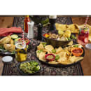 Tablecraft 123519BR 18" Round Platter - Melamine, Brown thumbnail 2