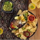 Tablecraft 123519BR 18" Round Platter - Melamine, Brown thumbnail 3