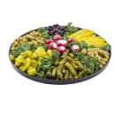 Tablecraft 123519BR 18" Round Platter - Melamine, Brown thumbnail 5