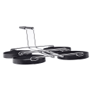 Tablecraft 1240 4 Egg Ring w/ Chrome Plated Finish, Four 4 x 5/8" Egg Rings thumbnail 2