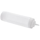 Tablecraft 12463CF 24 oz Dual-Way Squeeze Dispenser, Natural, Cone Tip Top thumbnail 4
