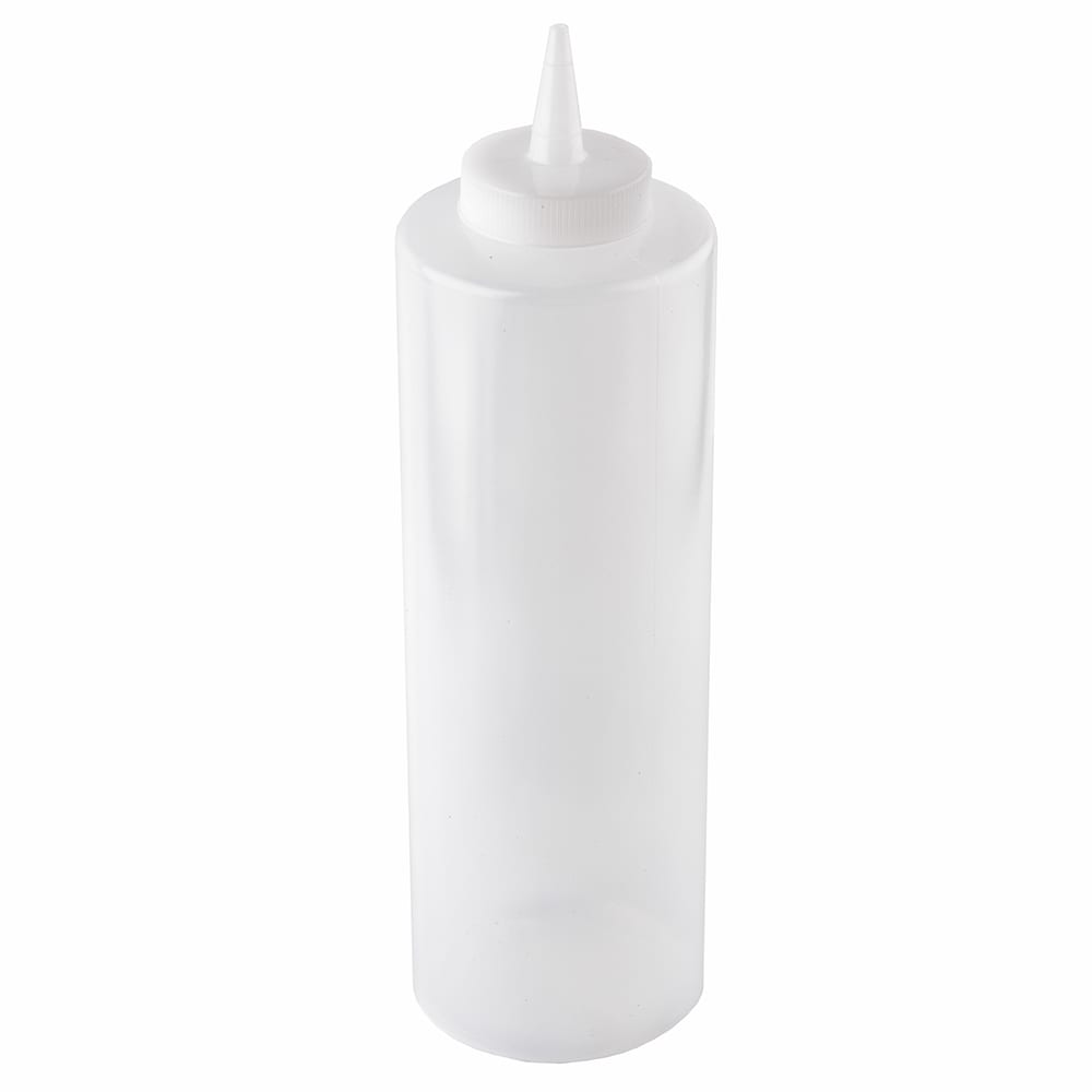 Tablecraft 124C-1 Squeeze Dispenser, 24 oz, Natural