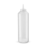 Tablecraft 124C-1 Squeeze Dispenser, 24 oz, Natural thumbnail 5