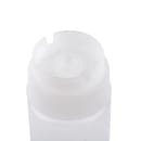 Tablecraft 12SV 12 oz Invertatop Squeeze Dispenser - Dual Opening, Natural thumbnail 3