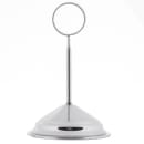Tablecraft 1306 6" Number Card Holder - Stainless thumbnail 2