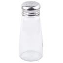 Tablecraft 132S&P-2 3 oz Salt/Pepper Shaker - Glass, 4 1/2"H thumbnail 2