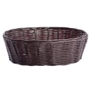 Tablecraft 1476 Handwoven Basket, 10 x 6 1/2 x 3", Polypropylene Cord, Brown thumbnail 2