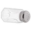 Tablecraft 150S&P-2 1 oz Salt/Pepper Shaker - Glass, 3"H thumbnail 2