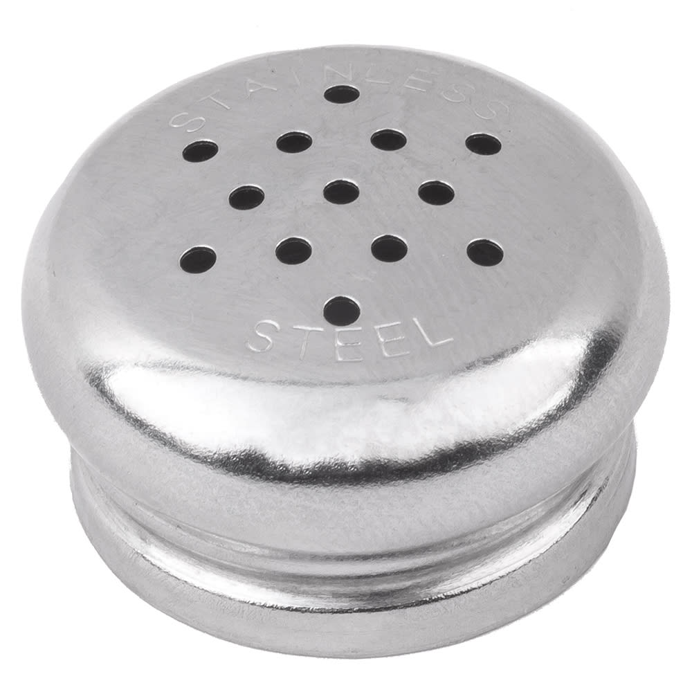Tablecraft 150T Salt Pepper Shaker Top For 150 & 155, Stainless