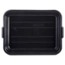 Tablecraft 1529B Bus Box - 21 1/2" x 15 3/4" x 5", Black thumbnail 3