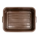 Tablecraft 1529BR Bus Box - 21 1/2" x 15 3/4" x 5", Brown thumbnail 2