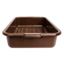 Tablecraft 1529BR Bus Box - 21 1/2" x 15 3/4" x 5", Brown thumbnail 3
