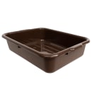 Tablecraft 1529BR Bus Box - 21 1/2" x 15 3/4" x 5", Brown thumbnail 4