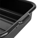 Tablecraft 1529E Bus Box - 21 1/2" x 15 3/4" x 5", Black thumbnail 5