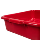 Tablecraft 1529R Bus Box - 21 1/2" x 15 3/4" x 5", Red thumbnail 6