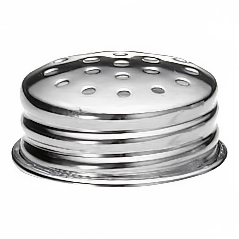 Tablecraft 152T Stainless Steel Salt Pepper Shaker Top, For 152 & 157
