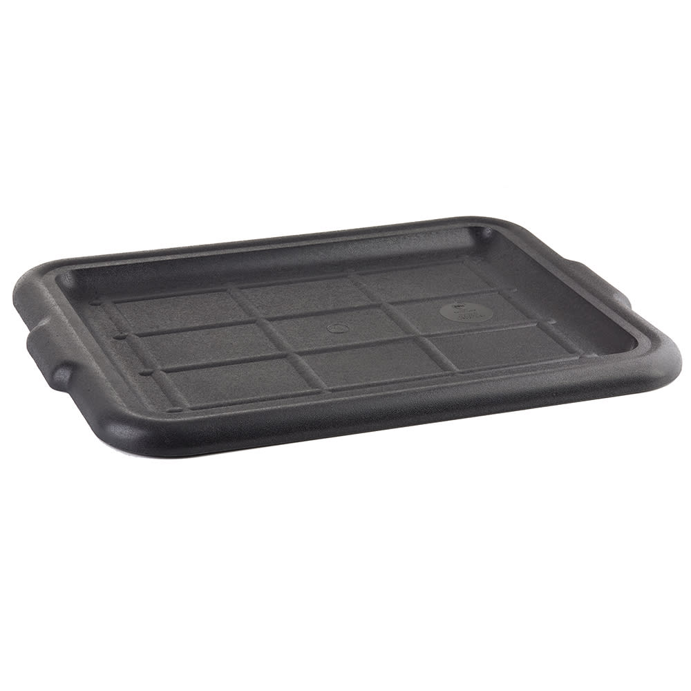 Tablecraft 1531B Bus Box Lid - 21 3/4" x 16", fits 1529 & 1537, Black