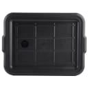 Tablecraft 1531B Bus Box Lid - 21 3/4" x 16", fits 1529 & 1537, Black thumbnail 2