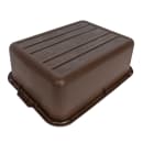 Tablecraft 1537BR Bus Box - 21 1/2" x 15 3/4" x 7", Brown thumbnail 3