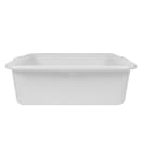 Tablecraft 1537N Polyethylene Food Storage Box, 21 1/4 x 15 3/4 x 7", White thumbnail 3