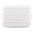 Tablecraft 1537W Bus Box - 21 1/2" x 15 3/4" x 7", White thumbnail 2