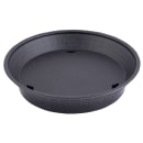 Tablecraft 157510BK 10 1/2" Round Platter Basket w/ Base, Polypropylene, Black thumbnail 2