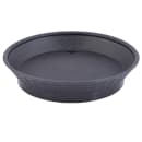 Tablecraft 15759BK 9" Round Food Basket w/ Base, Polypropylene, Black thumbnail 2
