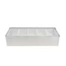 Tablecraft 1605 (5) Compartment Bar Garnish Tray - Flat Hinged Lid thumbnail 4