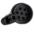 Tablecraft 163MPBK 1 1/2 oz Flip-top Lid Salt/Pepper Shaker - Glass, 3 1/2"H thumbnail 5