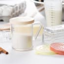 Tablecraft 166A 10 oz Dredge/Shaker w/ Handle & Beige Lid for Salt/Pepper, Polycarbonate thumbnail 6