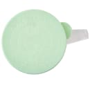 Tablecraft 166B 10 oz Dredge/Shaker w/ Handle & Green Fine Lid, Polycarbonate thumbnail 4