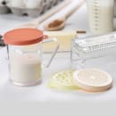 Tablecraft 166F 10 oz Dredge/Shaker w/ Handle & (3) Assorted Color Lids, Polycarbonate thumbnail 8