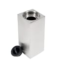 Tablecraft 167 1 1/2 oz Salt & Pepper Shaker Set - Stainless Steel, 3"H thumbnail 7