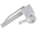 Tablecraft 174 Cheese Grater - Stainless Steel Drum, Plastic, White thumbnail 3