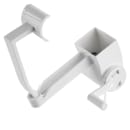 Tablecraft 174 Cheese Grater - Stainless Steel Drum, Plastic, White thumbnail 4